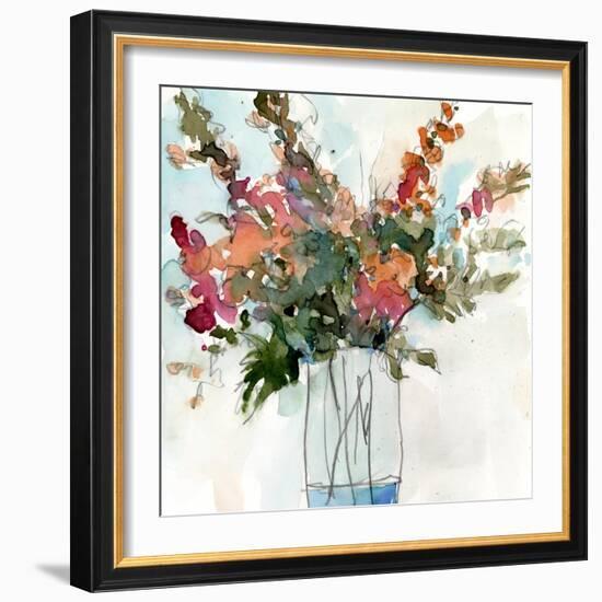 Water Garden Still Life I-Samuel Dixon-Framed Art Print