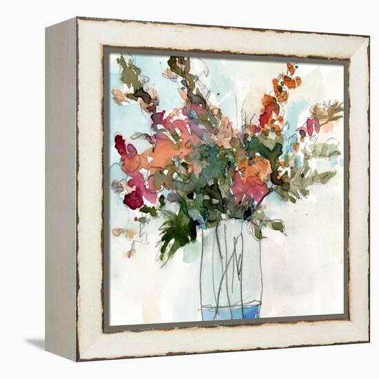 Water Garden Still Life I-Samuel Dixon-Framed Stretched Canvas