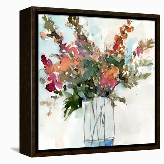 Water Garden Still Life I-Samuel Dixon-Framed Stretched Canvas