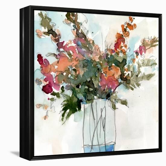 Water Garden Still Life I-Samuel Dixon-Framed Stretched Canvas