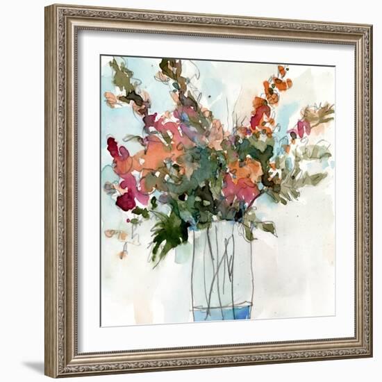 Water Garden Still Life I-Samuel Dixon-Framed Premium Giclee Print