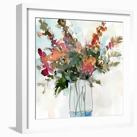 Water Garden Still Life I-Samuel Dixon-Framed Premium Giclee Print