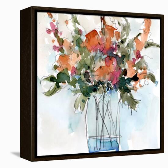 Water Garden Still Life II-Samuel Dixon-Framed Stretched Canvas