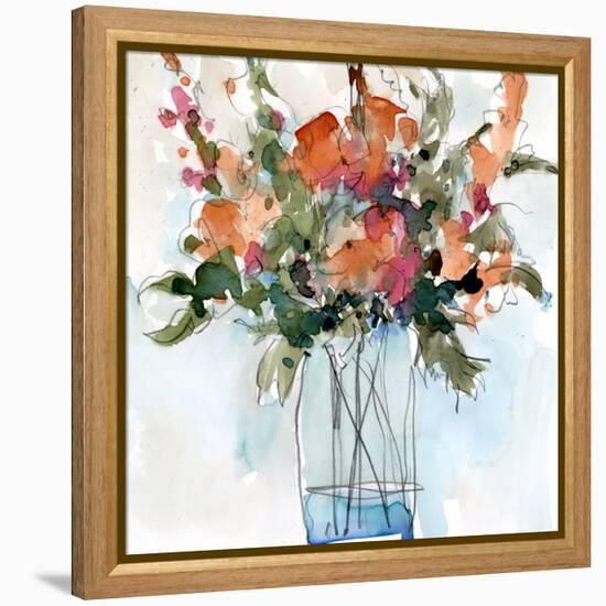 Water Garden Still Life II-Samuel Dixon-Framed Stretched Canvas