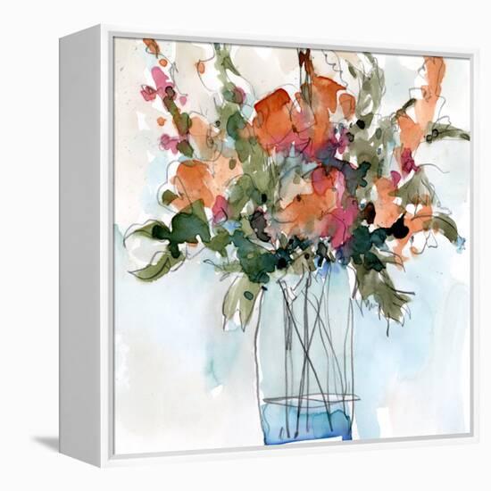 Water Garden Still Life II-Samuel Dixon-Framed Stretched Canvas