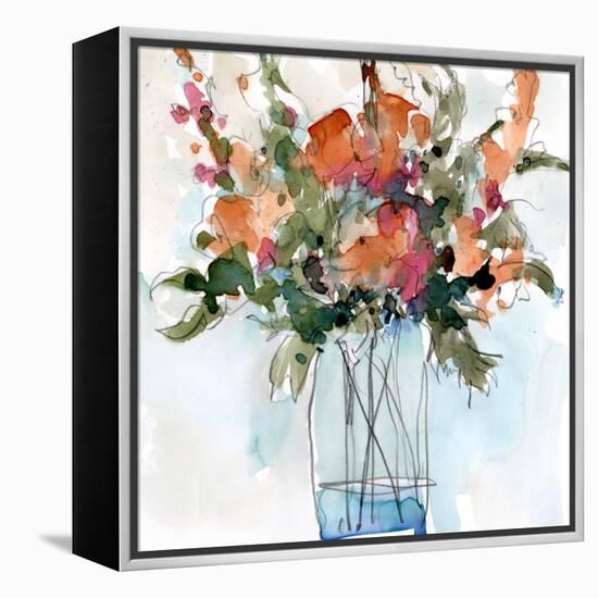 Water Garden Still Life II-Samuel Dixon-Framed Stretched Canvas