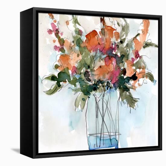 Water Garden Still Life II-Samuel Dixon-Framed Stretched Canvas