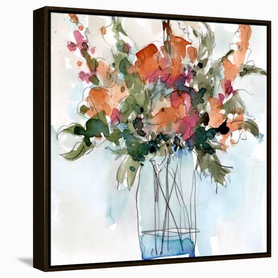 Water Garden Still Life II-Samuel Dixon-Framed Stretched Canvas