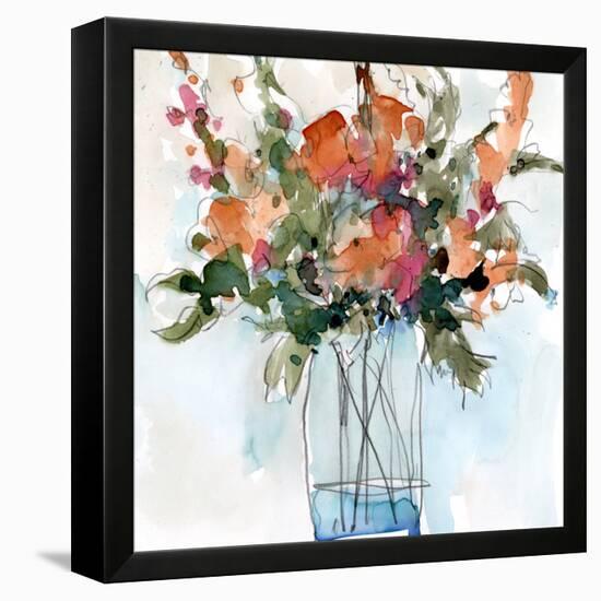 Water Garden Still Life II-Samuel Dixon-Framed Stretched Canvas