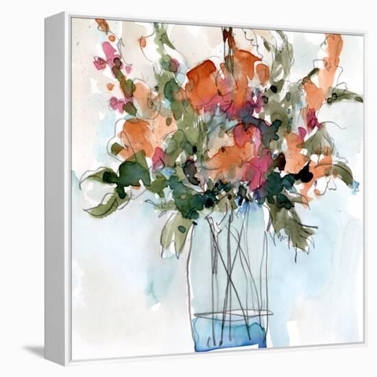 Water Garden Still Life II-Samuel Dixon-Framed Stretched Canvas