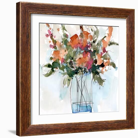 Water Garden Still Life II-Samuel Dixon-Framed Art Print