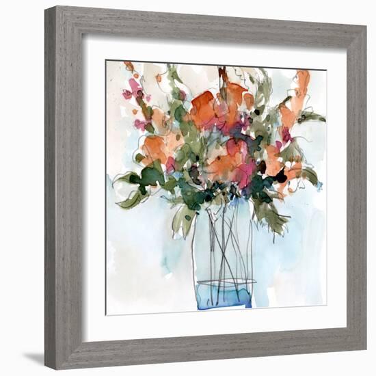 Water Garden Still Life II-Samuel Dixon-Framed Art Print