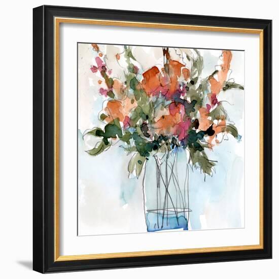 Water Garden Still Life II-Samuel Dixon-Framed Art Print