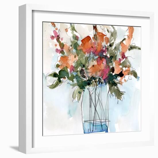 Water Garden Still Life II-Samuel Dixon-Framed Art Print