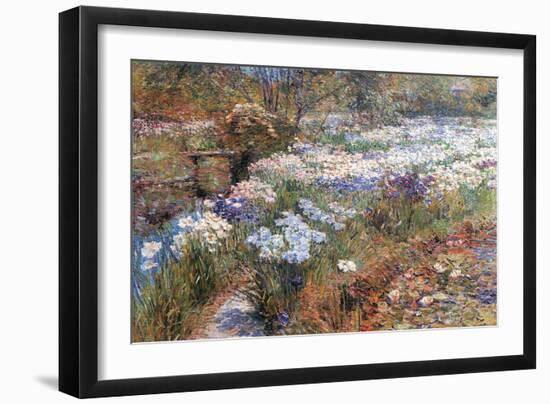 Water Garden-Childe Hassam-Framed Art Print