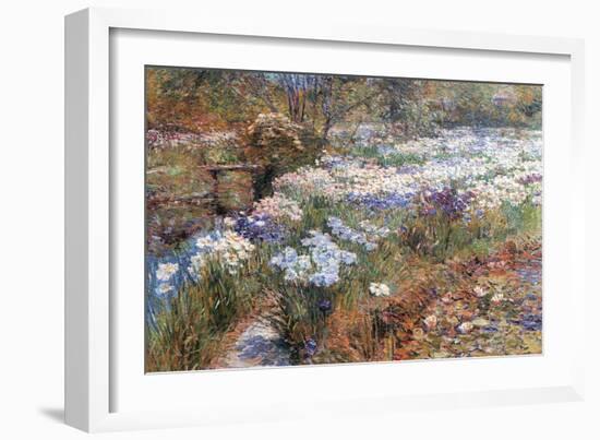 Water Garden-Childe Hassam-Framed Art Print