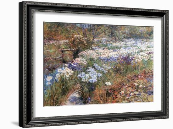 Water Garden-Childe Hassam-Framed Art Print