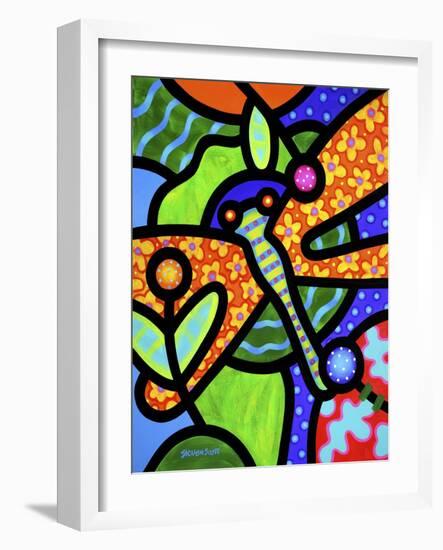 Water Garden-Steven Scott-Framed Giclee Print