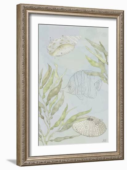 Water Gardens II-Jade Reynolds-Framed Art Print