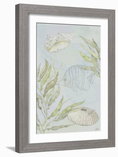 Water Gardens II-Jade Reynolds-Framed Art Print