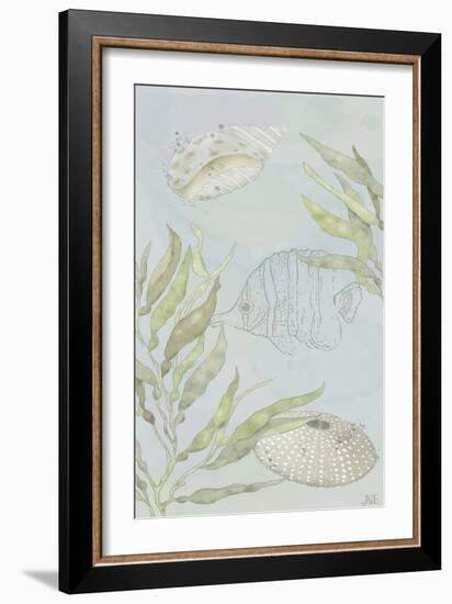 Water Gardens II-Jade Reynolds-Framed Art Print