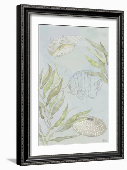 Water Gardens II-Jade Reynolds-Framed Art Print