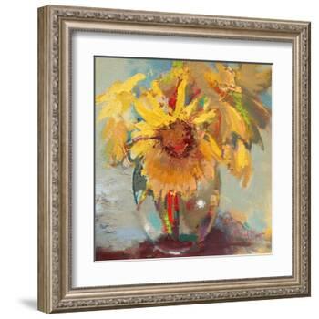 Water Globe Blossoms-Beth A. Forst-Framed Art Print