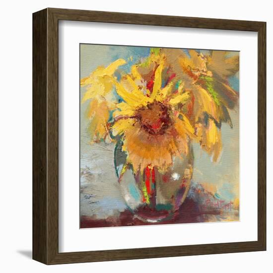 Water Globe Blossoms-Beth A. Forst-Framed Art Print