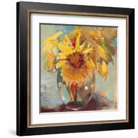 Water Globe Blossoms-Beth A. Forst-Framed Art Print