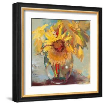 Water Globe Blossoms-Beth A. Forst-Framed Art Print
