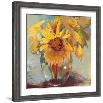 Water Globe Blossoms-Beth A. Forst-Framed Art Print