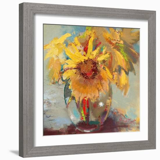 Water Globe Blossoms-Beth A. Forst-Framed Art Print