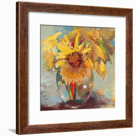 Water Globe Blossoms-Beth A. Forst-Framed Art Print