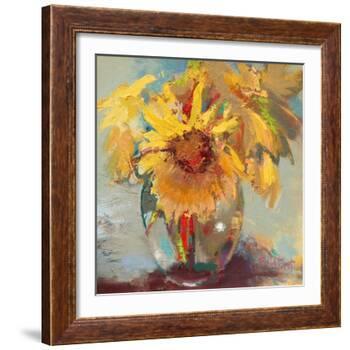 Water Globe Blossoms-Beth A. Forst-Framed Art Print