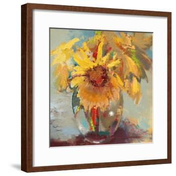 Water Globe Blossoms-Beth A. Forst-Framed Art Print