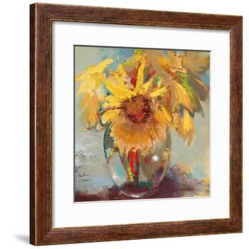 Water Globe Blossoms-Beth A. Forst-Framed Art Print