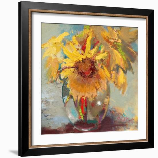 Water Globe Blossoms-Beth A. Forst-Framed Art Print