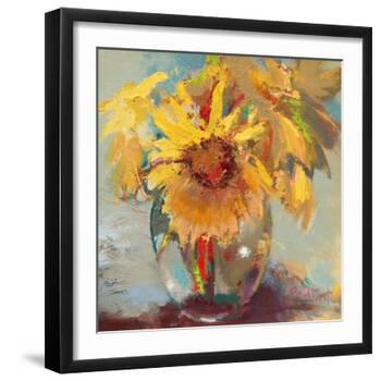 Water Globe Blossoms-Beth A. Forst-Framed Art Print