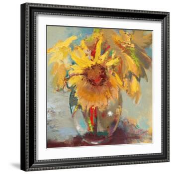 Water Globe Blossoms-Beth A. Forst-Framed Art Print