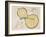 Water Gourd and Cherry Blossoms-Rosh?-Framed Giclee Print