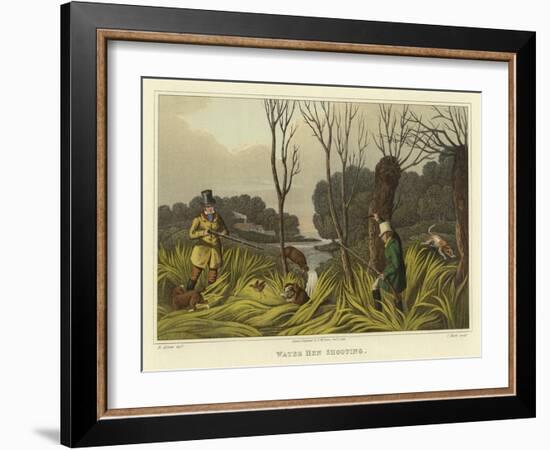 Water Hen Shooting-Henry Thomas Alken-Framed Giclee Print