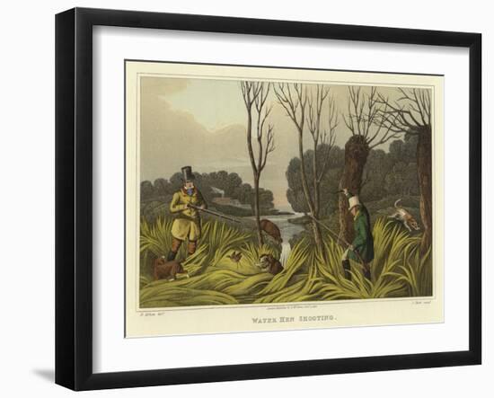 Water Hen Shooting-Henry Thomas Alken-Framed Giclee Print