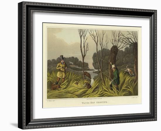 Water Hen Shooting-Henry Thomas Alken-Framed Giclee Print