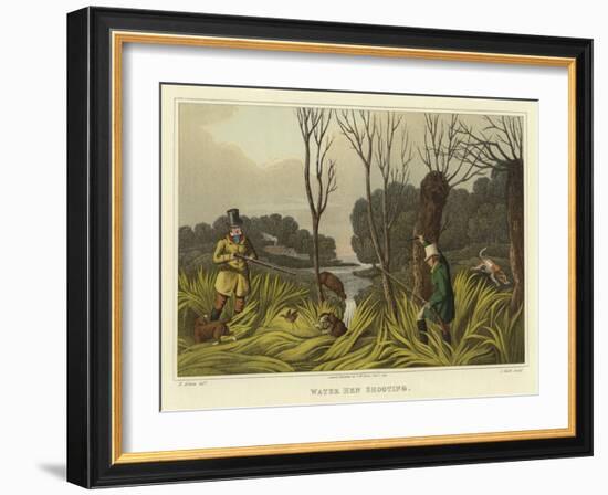 Water Hen Shooting-Henry Thomas Alken-Framed Giclee Print