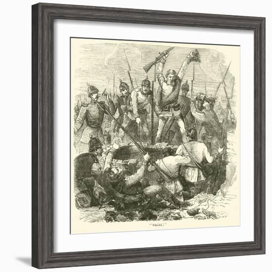 "Water!", January 1871-null-Framed Giclee Print