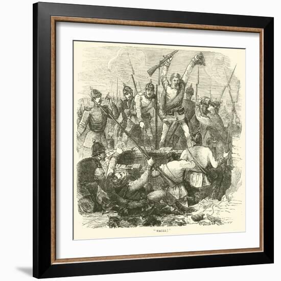 "Water!", January 1871-null-Framed Giclee Print