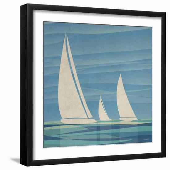 Water Journey I-Dan Meneely-Framed Premium Giclee Print