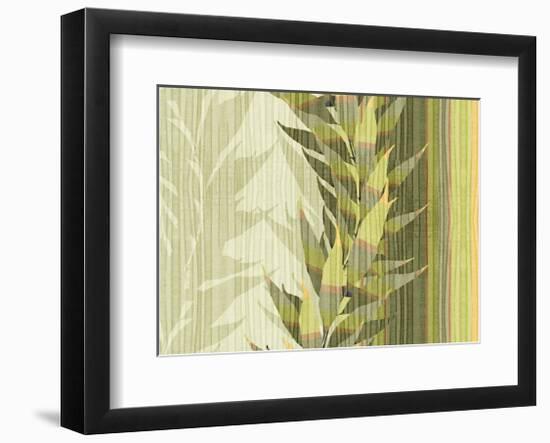 Water Leaves I-Mali Nave-Framed Giclee Print