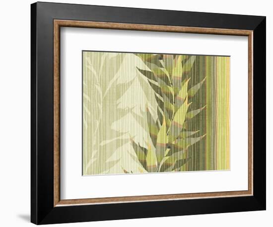 Water Leaves I-Mali Nave-Framed Art Print