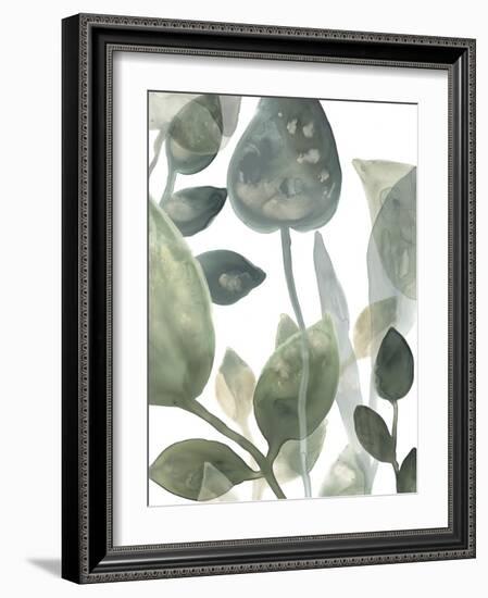 Water Leaves I-June Erica Vess-Framed Art Print